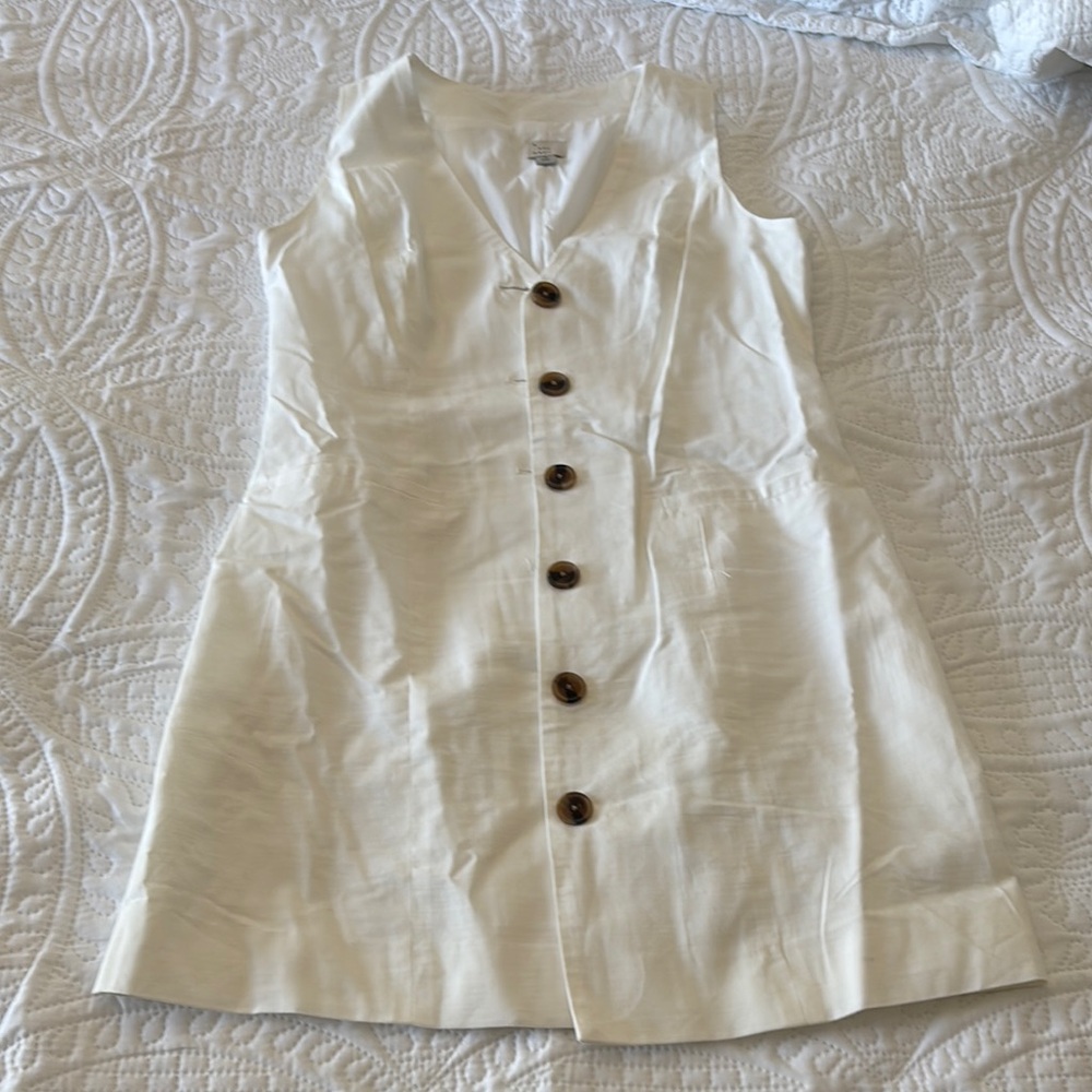 Target Cream Sleeveless Halter Sundress